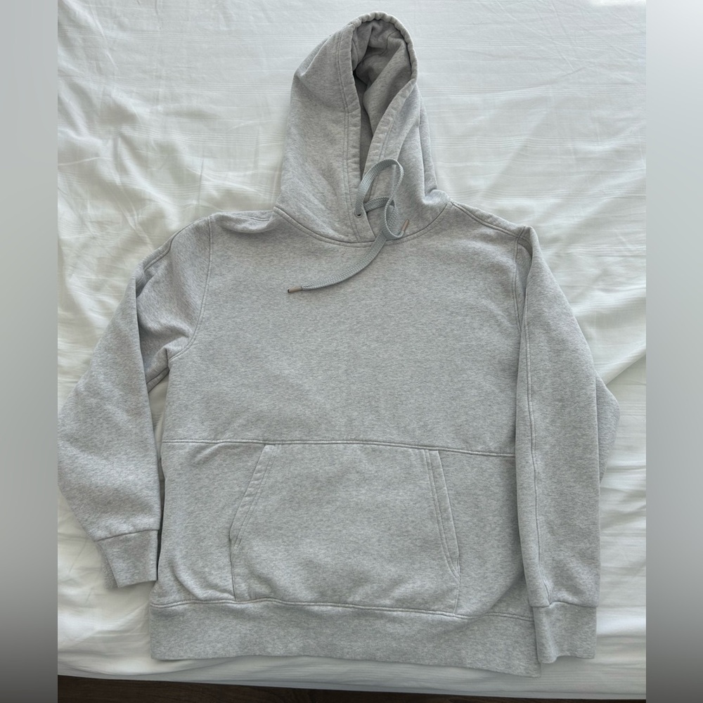 Athleta Light Gray women’s  Hoodie size m - Picture 4 of 9